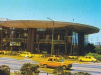 Savska cesta 58, salon namještaja 'Slovenijales', arhitekt Lujo Schwerer, sagrađen 1970., slikano oko 1980. godine